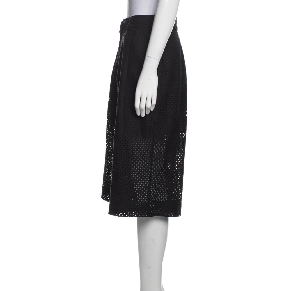 Philosophy di Lorenzo Serafini High Rise Wide Leg Long Shorts in Black US6, IT42 - Picture 3 of 3